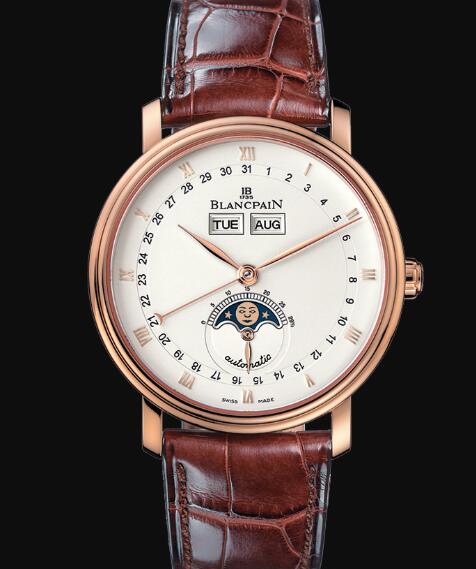 Blancpain Villeret Watch Review Quantième Complet Replica Watch 6263 3642 55A